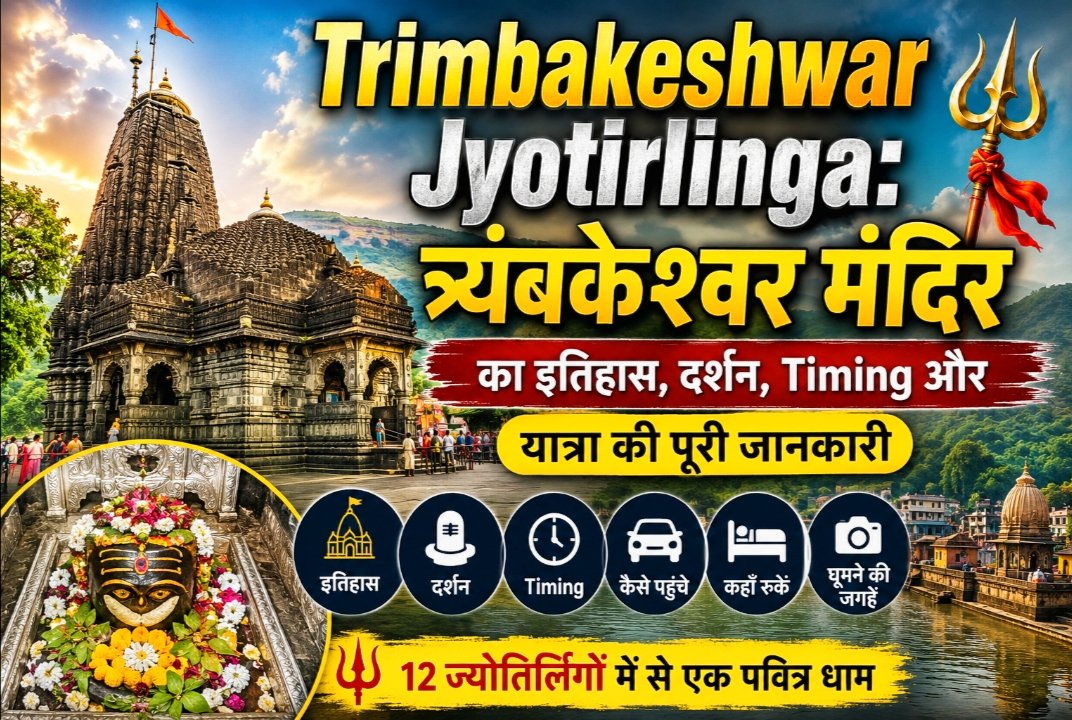 Trimbakeshwar Jyotirlinga: त्र्यंबकेश्वर मंदिर