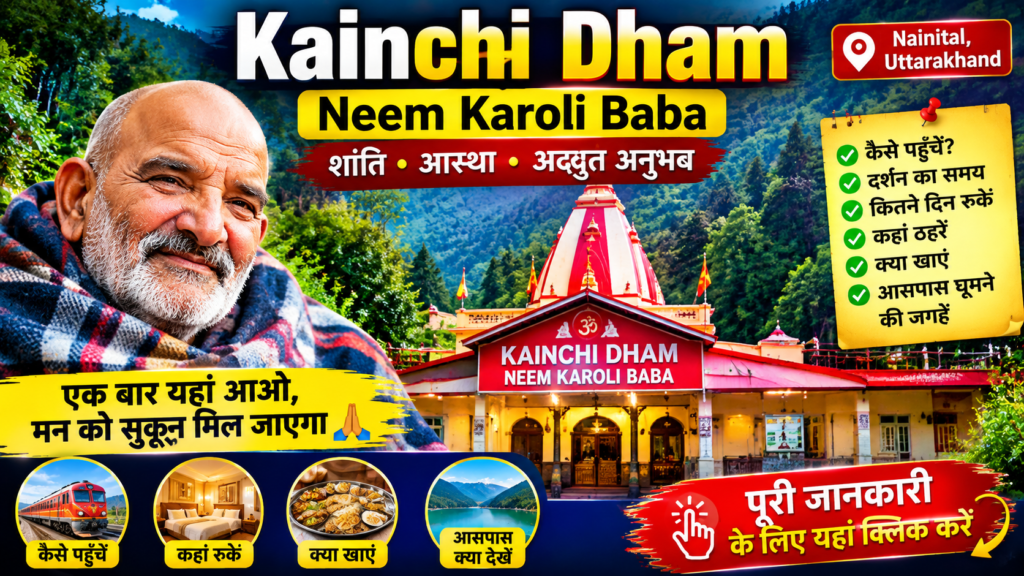 Kainchi Dham Neem Karoli Baba: कैंची धाम