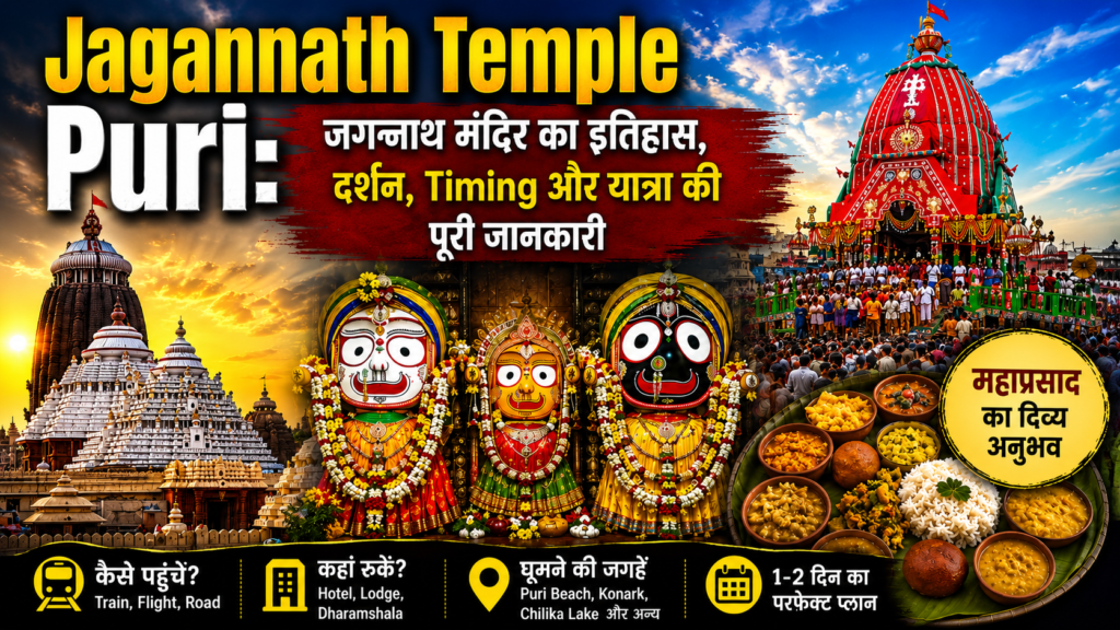 Jagannath Temple Puri: जगन्नाथ मंदिर