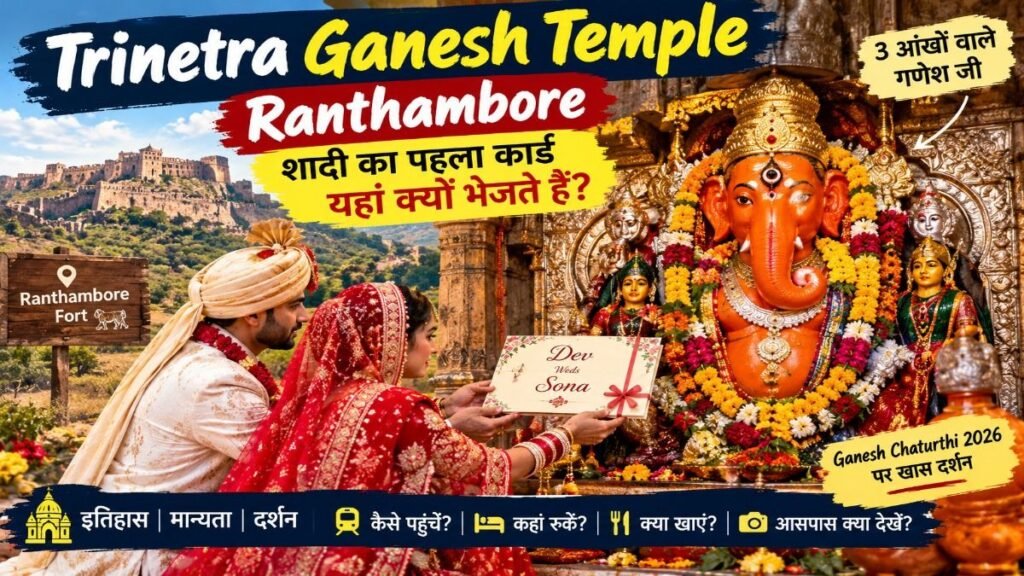 Trinetra Ganesh Temple Ranthambore: शादी का पहला कार्ड