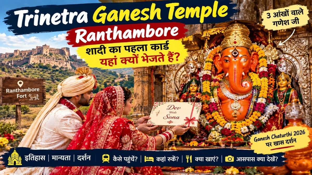 Trinetra Ganesh Temple Ranthambore: शादी का पहला कार्ड